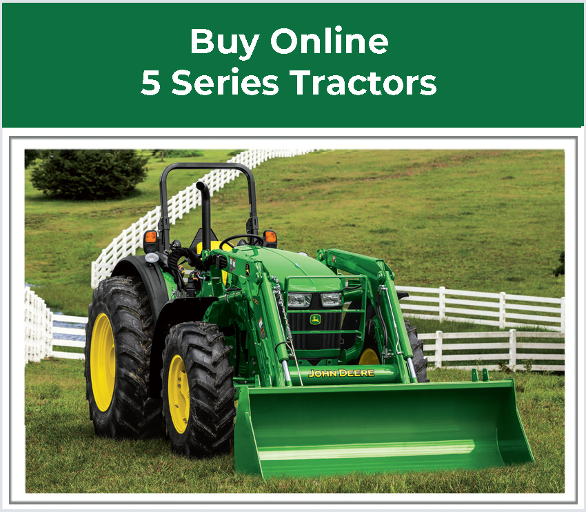 John Deere Buy Online 5 Series Tractors